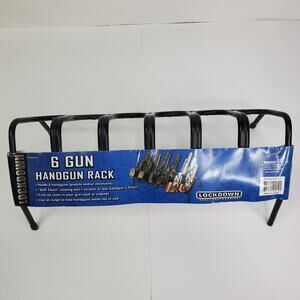 Lockdown 6 Hand Muzzle Rack/Storage Perfect Safe/Organizer with Vinyl Coating